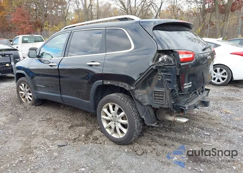 2015 Jeep Cherokee Limited from USA, damaged, VIN 1C4PJMDB1FW534578